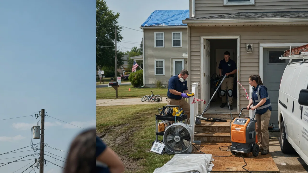 Water Damage Repair in Sunfield, MI near me